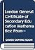London GCSE Mathematics: Fo...