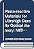 Photo-reactive Materials for Ultrahigh Density Optical Memory: MITI Research and Development Program on Basic Technologies for Future Industries