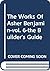 The Works Of Asher Benjamin-vol. 6-the Builder's Guide