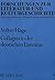 Collagen in der deutschen Literatur: Zur Praxis und Theorie eines Schreibverfahrens (Forschungen zur Literatur- und Kulturgeschichte) (German Edition)