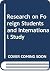 Research on Foreign Student...