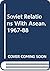 Soviet Relations With Asean, 1967-88