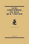 No hay que volver (Poesia) (Spanish Edition)
