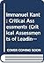 Immanuel Kant by Ruth F. Chadwick
