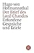 Der Brief des Lord Chandos: Erfundene Gespräche und Briefe (Fischer Taschenbücher Allgemeine Reihe)