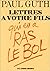 Lettres à votre fils qui en a ras le bol