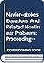 Navier--stokes Equations And Related Nonlinear Problems: Proceedings of the Sixth International Conference Nsec-6
