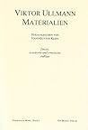 Viktor Ullmann, Materialien (Verdrängte Musik) (German Edition)