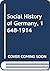 A Social History of Germany, 1648-1914 by Eda Sagarra
