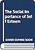 The Social Importance of Self Esteem