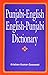Punjabi-English, English-Punjabi Dictionary (Punjabi Edition) (Punjabi and English Edition)