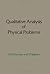 Qualitative Analysis of Physical Problems