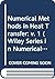 Numerical methods in heat transfer (Wiley series in numerical methods in engineering) (v. 1)