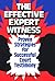 The Effective Expert Witness: Proven Strategies for Successful Court Testimony