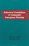 Behavioural Foundations Of Community Emergency Planning
