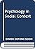 Psychology in Social Context
