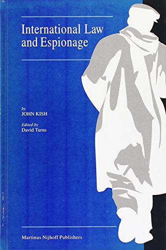 International Law and Espionage (Hardcover)