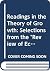 Readings in the theory of g...