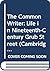 The Common Writer: Life in Nineteenth-Century Grub Street