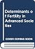 Determinants of fertility in advanced societies