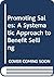 Promoting Sales: A Systematic Approach to Benefit Selling