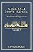 Some Old Scots Judges: Anecdotes And Impressions