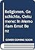 Religionen, Geschichte, Oekumene: In Memoriam Ernst Benz