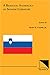 A Bilingual Anthology of Slovene Literature (An Anthology of South Slavic Literatures , Fasc. 1) (English and Slovak Edition)