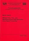 Efficient one-, two-, and multidimensional high resolution array signal processing (Berichte aus dem Lehrstuhl fur Netzwerktheorie und Schaltungstechnik der Technischen Universitat Munchen)