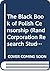 The Black Book of Polish Censorship (Rand Corporation Research Study) (English and Polish Edition)
