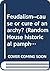 Feudalism--cause or cure of anarchy? (Random House historical pamphlet edition ; 4)