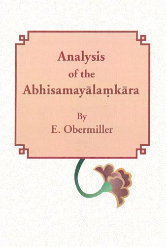 Analysis of the Abhisamayalamkara (Hardcover)