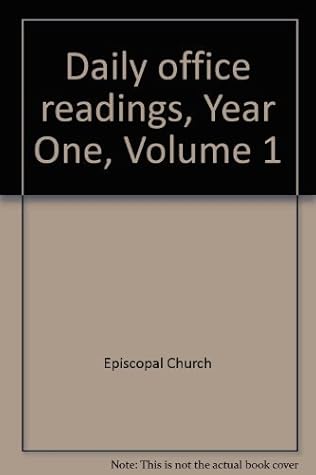 Daily office readings, Year One, Volume 1