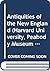 Antiquities of the New England (Harvard University, Peabody Museum of Archaeology & Ethnology Antiquities of the New World Series Number 17)