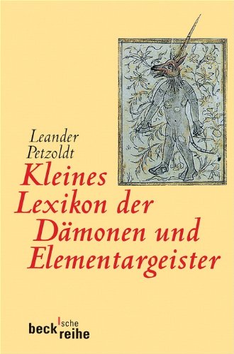 Kleines Lexikon der Dämonen und Elementargeister. (Paperback)
