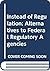 Instead of regulation by Robert W. Poole
