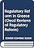 Regulatory Reform in Greece (Oecd Reviews of Regulatory Reform)