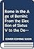 Rome in the Age of Bernini (Vol.1)