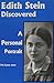 Edith Stein Discovered: A Personal Portrait