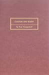 Custom and Right (Serie A--Forelesninger, 3.) Custom and Right (Serie A--Forelesninger, 3.)