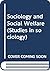 Sociology and Social Welfare