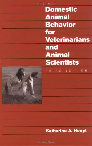 Domestic Animal Behavior for Veterinarians and Animal Scientists (Hardcover)