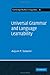 Universal Grammar and Language Learnability (Cambridge Studies in Linguistics, Series Number 61)