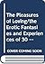 The Pleasures of Loving/the Erotic Fantasies and Experiences of 30 French Women (English and French Edition)