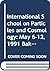 Particles and Cosmology - International School by V.A. Matveev