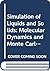 Simulation of Liquids and S...