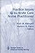 Practice Issues for the Acute Care Nurse Practitioner by Ruth M. Kleinpell
