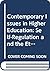 Contemporary Issues in Higher Education: Self-Regulation and the Ethical Roles of the Academy