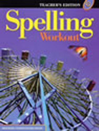 SPELLING WORKOUT LEVEL G TEACHERS EDITION (Paperback)