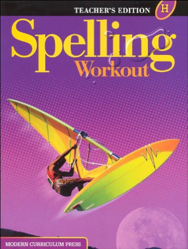 SPELLING WORKOUT LEVEL H TEACHERS EDITION (Paperback)